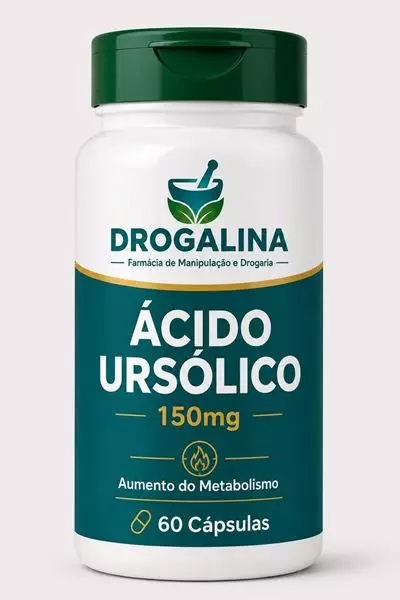 Ácido Ursólico / 60 Cápsulas