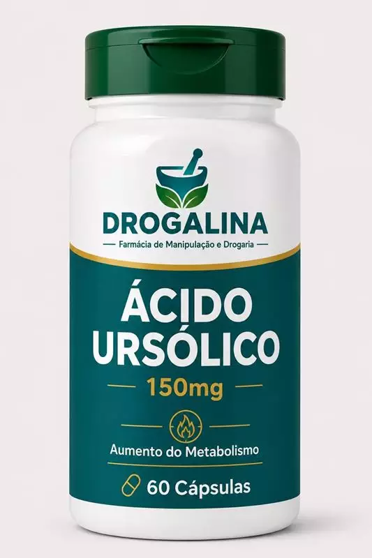 Ácido Ursólico / 60 Cápsulas
