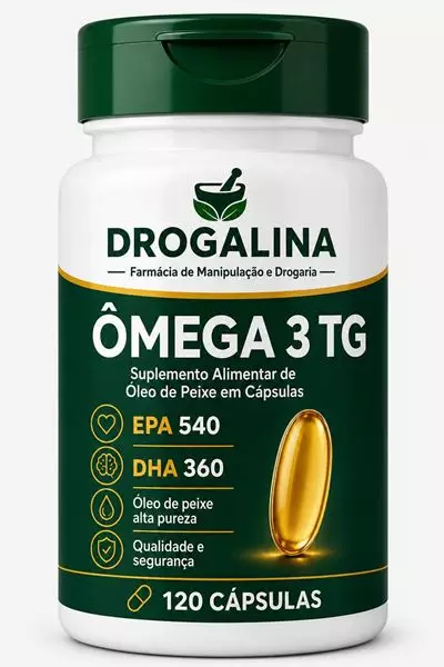 Ômega 3 TG / 120 Cápsulas