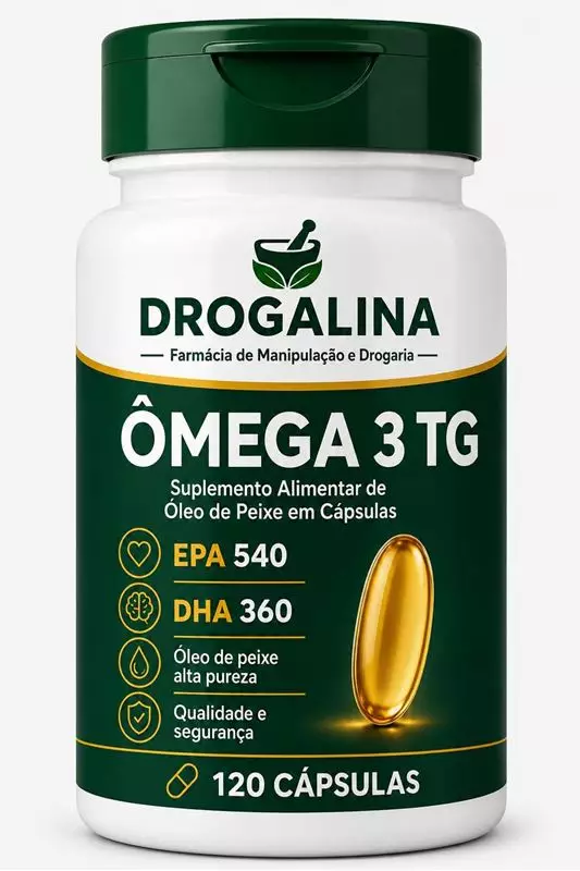 Ômega 3 TG / 120 Cápsulas